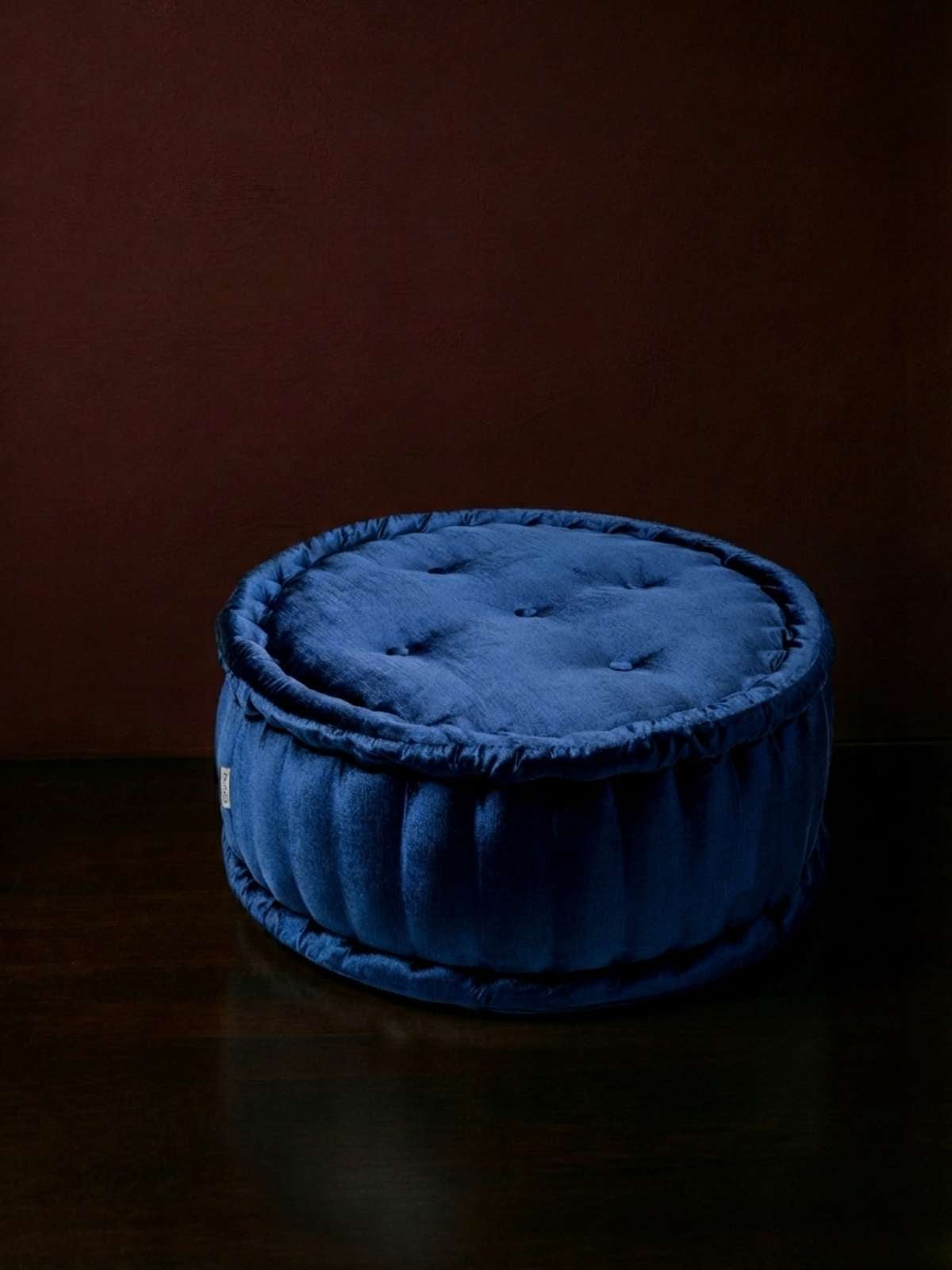 Navy Pouff